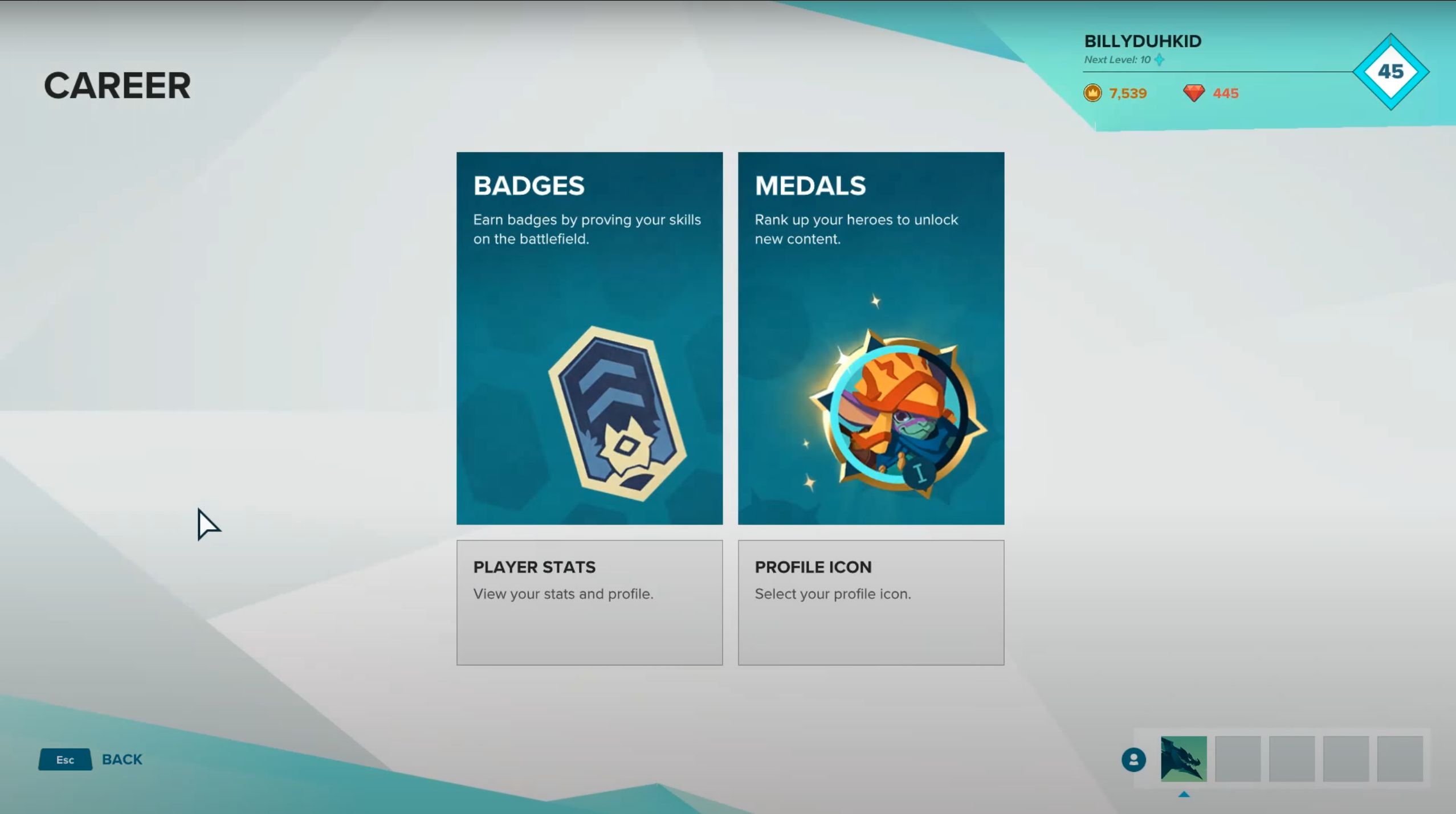 Old Menu